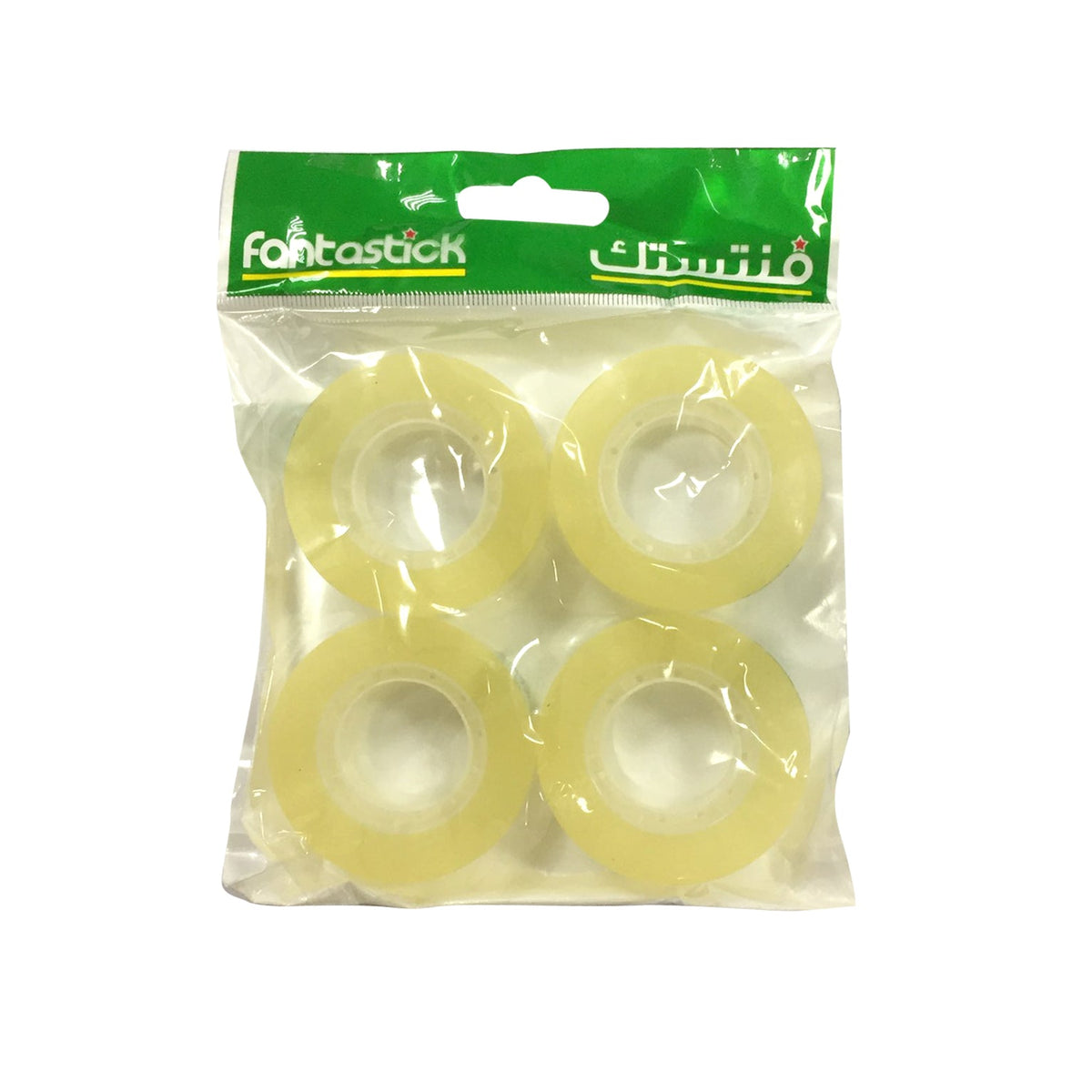 Fantastick, Clear tape 18 mm x 36Y (4 pcs)