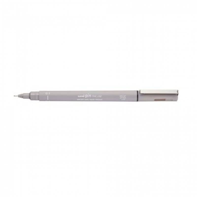 Uniball, Uni Pin Fine Line 0.1mm Light Grey