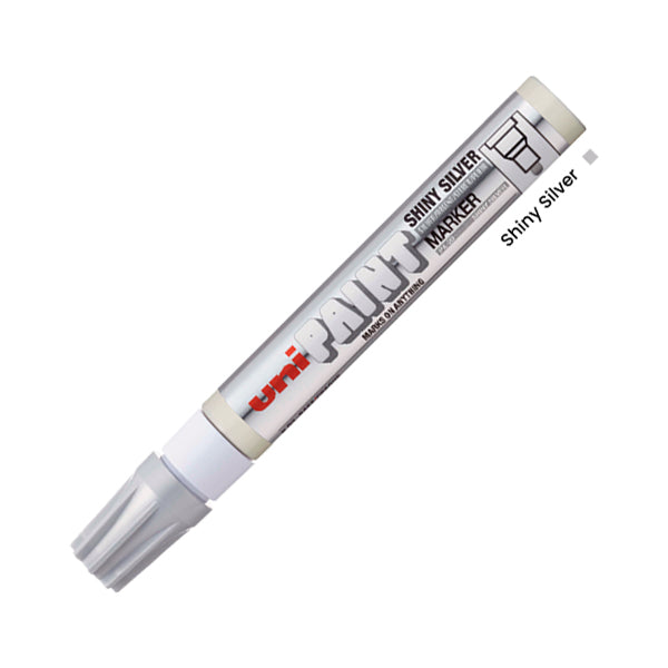 Uniball, Paint Marker Bullet Tip Silver-Shiny