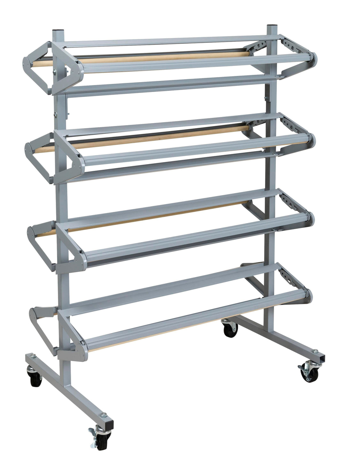 RACK PACON HORIZONTAL MOBILE 25X38X52.5 IN GRAY