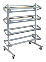 RACK PACON HORIZONTAL MOBILE 25X38X52.5 IN GRAY