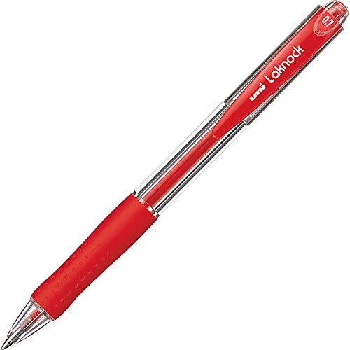 Uniball, Laknock B/point Pen 1.4mm Red