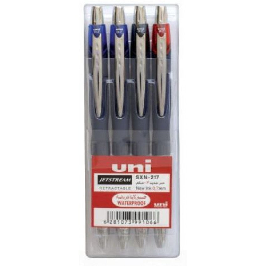 Uniball, Jetstream 1.0mm Wlt=4pcs