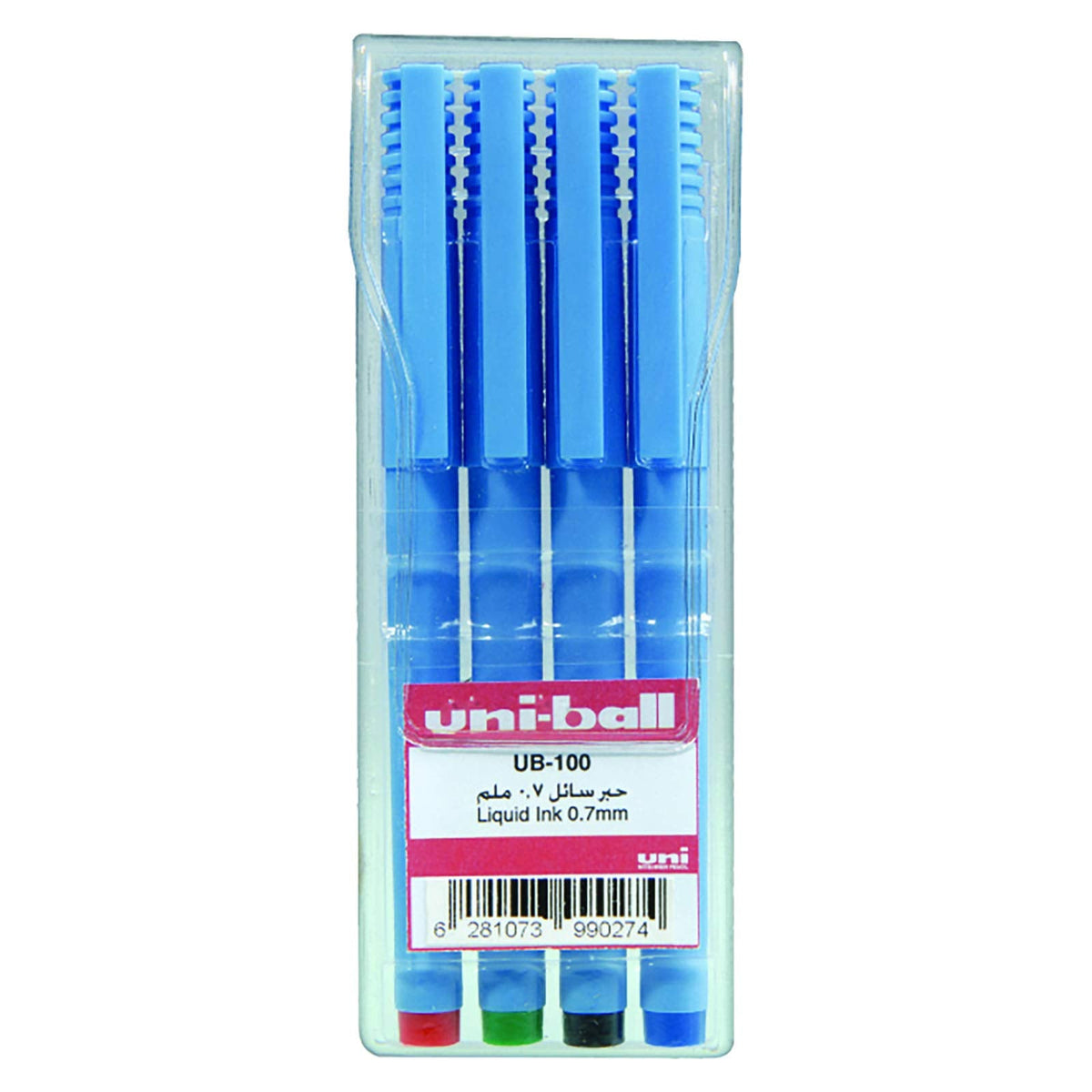 Uniball, Uniball roller pen WLT=4 Col.
