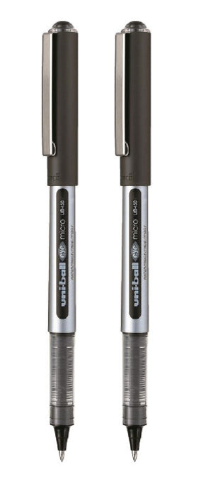 Uniball, Eye Micro Rollr pen Bls=2pc BK