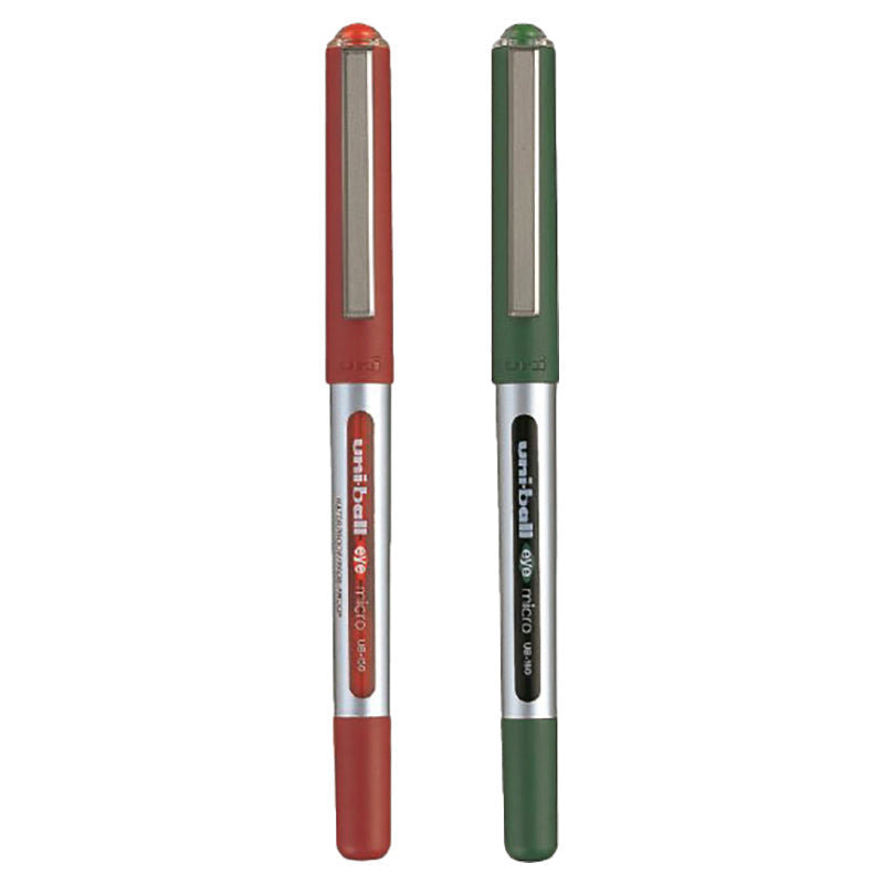 Uniball, Eye Micro Rol pen Bls=2p GN&RD