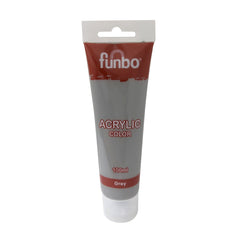Funbo ACRYLIC tube 100ml 55 GREY FO-AC-100-055