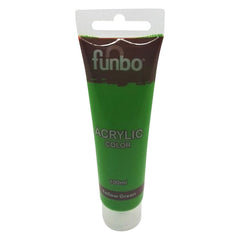 Funbo ACRYLIC tube 100ml 78 YELLOW GREEN FO-AC-100-078
