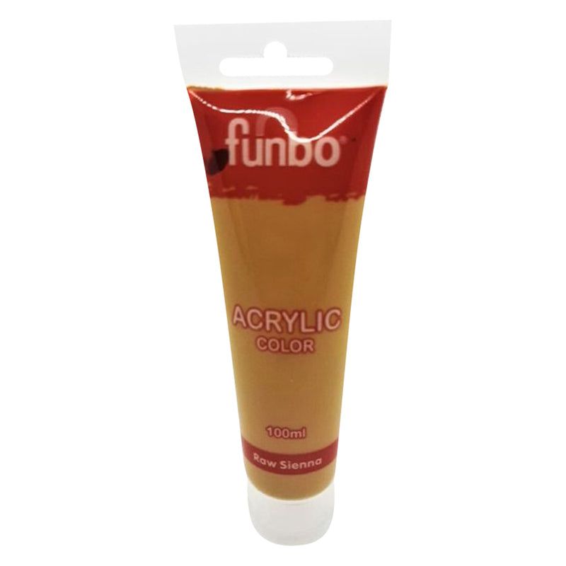 Funbo ACRYLIC tube 100ml 83 RAW SIENNA FO-AC-100-083