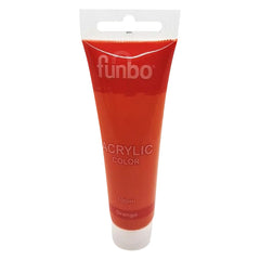 Funbo ACRYLIC tube 100ml 313 ORANGE FO-AC-100-313