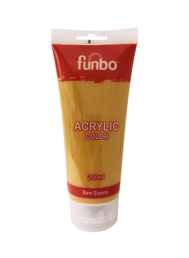Funbo ACRYLIC tube 200ml 83 RAW SIENNA FO-AC-200-083