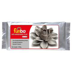 Funbo Air Haredening Clay 1000 gms Grey FO-AHC-1000-GY
