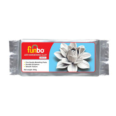 Funbo Air Haredening Clay 250 gms White FO-AHC-250-WE