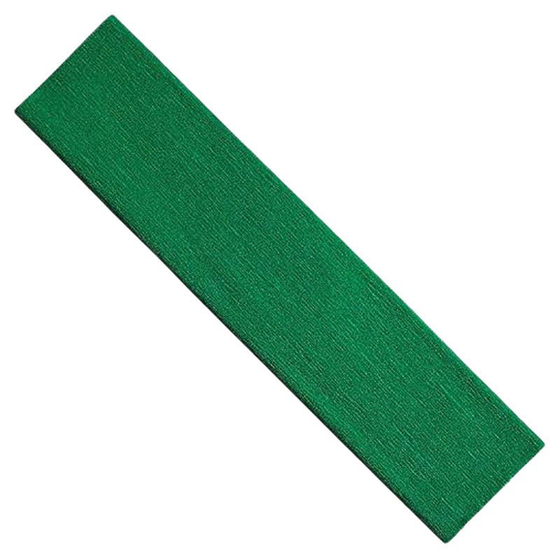 Funbo Crepe paper 23gsm 50cmx2m Packet of 10 green FO-CP80-10-GN
