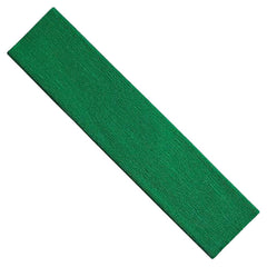 Funbo Crepe paper 23gsm 50cmx2m Packet of 10 green FO-CP80-10-GN
