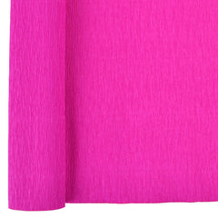 Funbo Crepe paper 23gsm 50cm2m Packet of 10 dark pink FO-CP80-16-BG