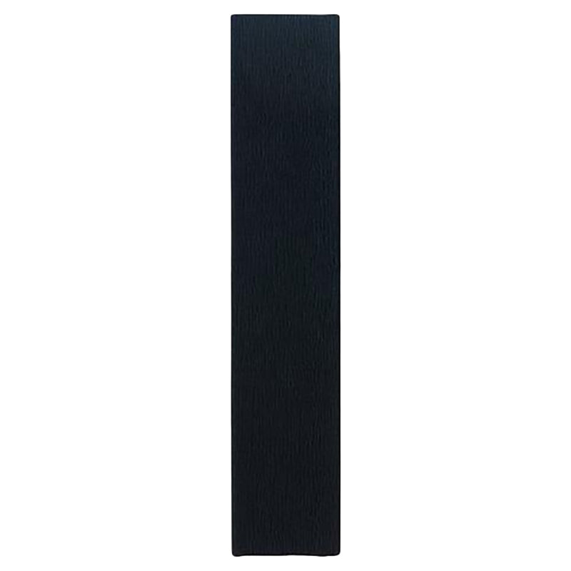 Funbo Crepe paper 23gsm 50cmx2m Packet of 10 black FO-CP80-19-BK