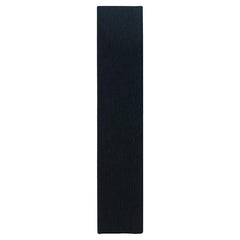 Funbo Crepe paper 23gsm 50cmx2m Packet of 10 black FO-CP80-19-BK