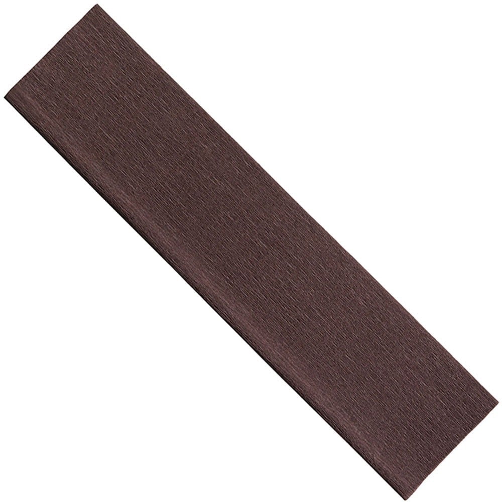Funbo Crepe paper 23gsm 50cmx2m Packet of 10 brown FO-CP80-28-BN