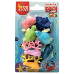 Funbo 3D Eraser in Blister Pack-Aquarium FO-ER-AQR