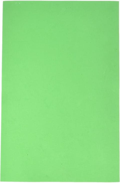Funbo Foam Board 50x70x0.5cm Light Green Packet 5 Each FO-FB5070-GNL