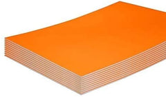 Funbo Foam Board 50x70x0.5cm orange Packet 5 Each FO-FB5070-OE
