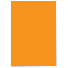 Funbo Foam Board 70x100x0.5cm orange FO-FB70100-OE