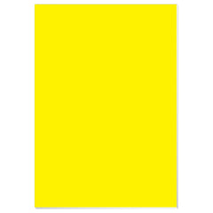 Funbo Foam Board 70x100x0.5cm yellow FO-FB70100-YW