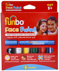 Funbo Face Paint 6 Color set FO-FPS-06