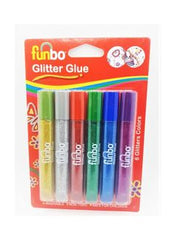 Funbo glitter glue Metallic Bls 12.5g x 6 Colors FO-GG-06127