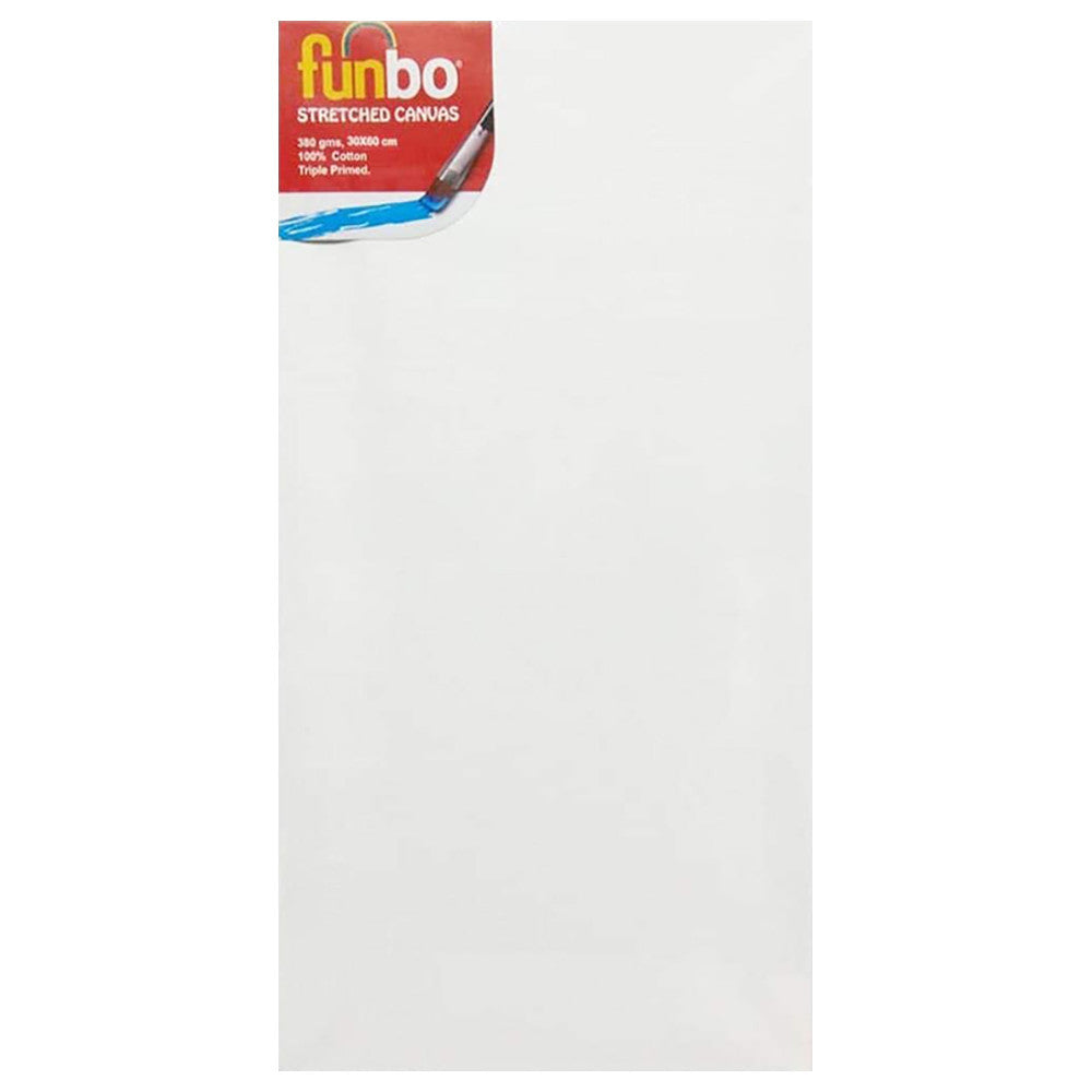 Funbo Stretched canvas 380 gms 30X60 cm FO-114003060