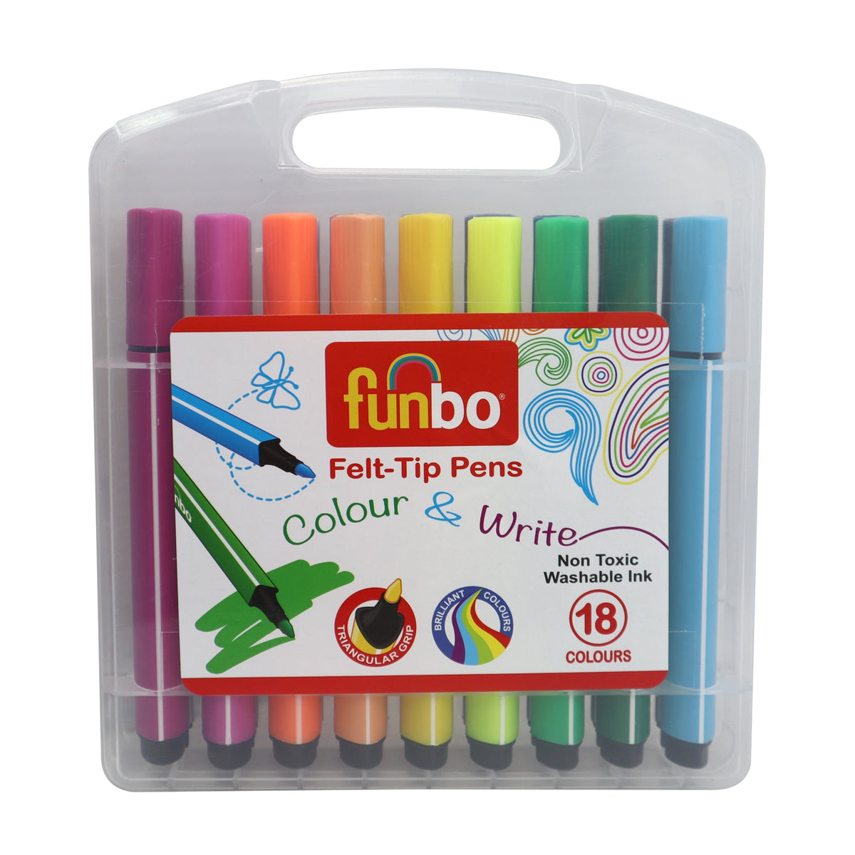 Funbo Felt Tip Pen ST=18