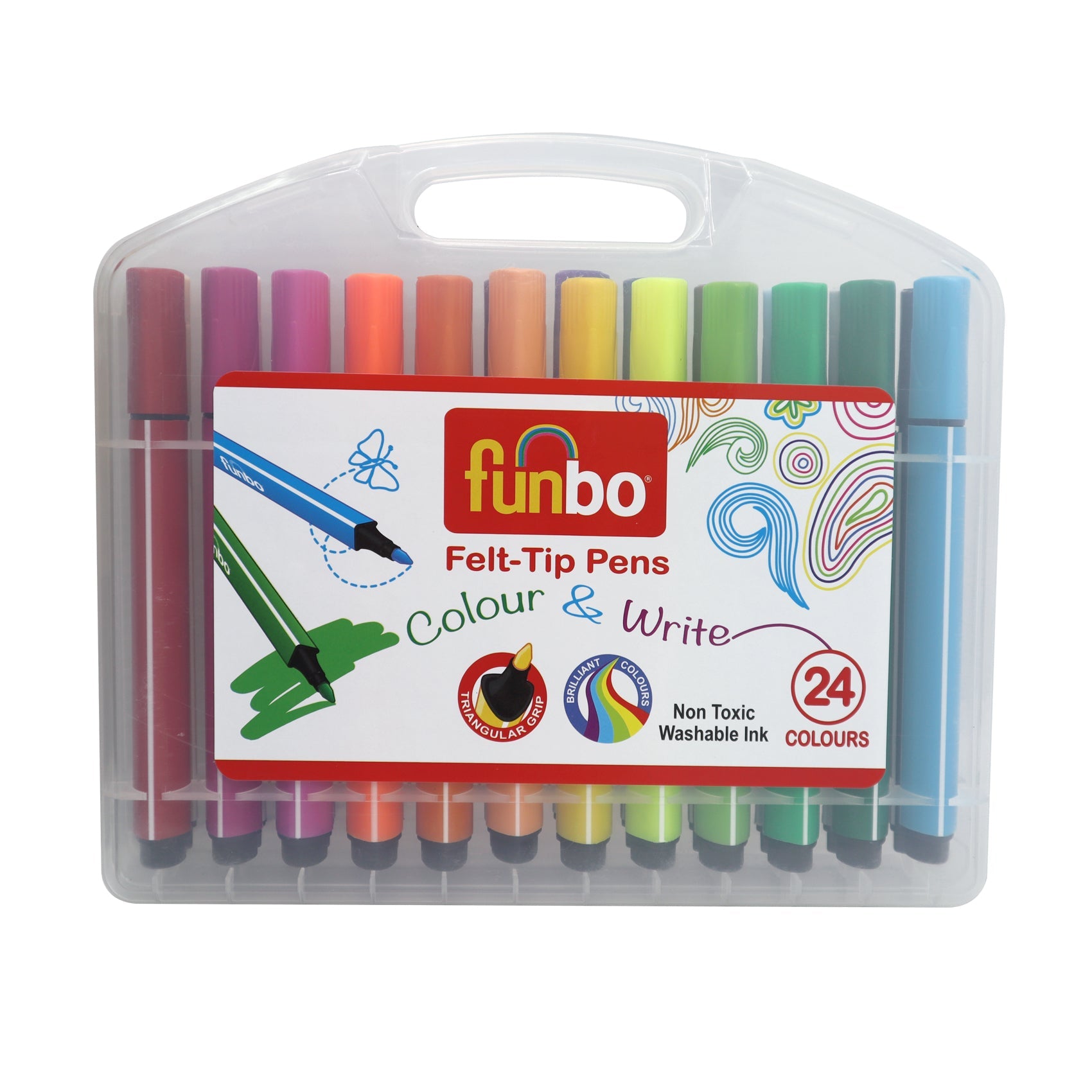 Funbo Felt Tip Pen ST=24
