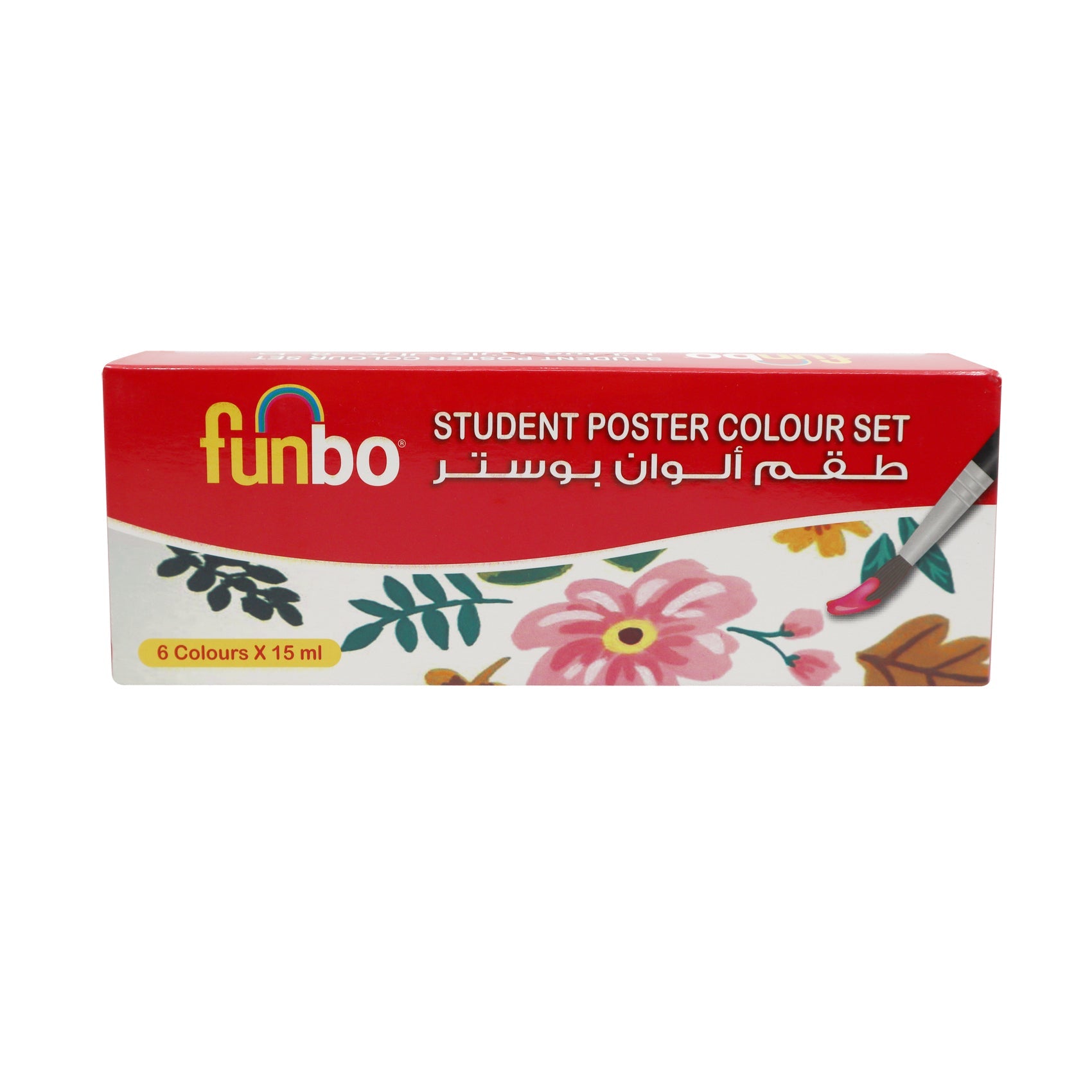 Funbo Poster Color Set 06 Col x 15ml