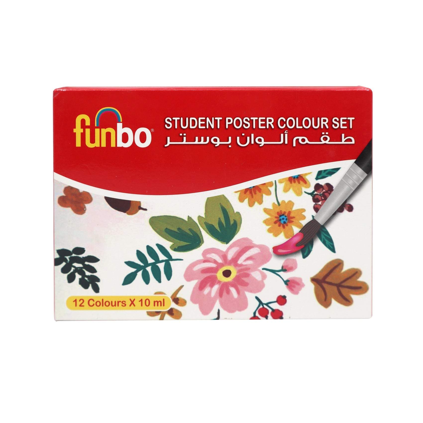 Funbo Poster Color Set 12 Col x 10ml