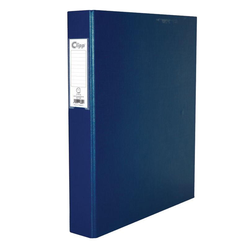 Clipp 2 Ring Binder D type A4 Nvy Blue CP-F44428251NM Each 1