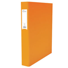 Clipp 2 Ring Binder D type A4 Orange CP-F4442825CM 20 Each