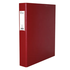Clipp 2 Ring Binder D type A4 Maroon CP-F4442825GM 20 Each