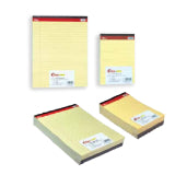 Clipp LEGAL PAD 5x8 40SHTS Yellow CP-PL5846Y22 Pack of 10