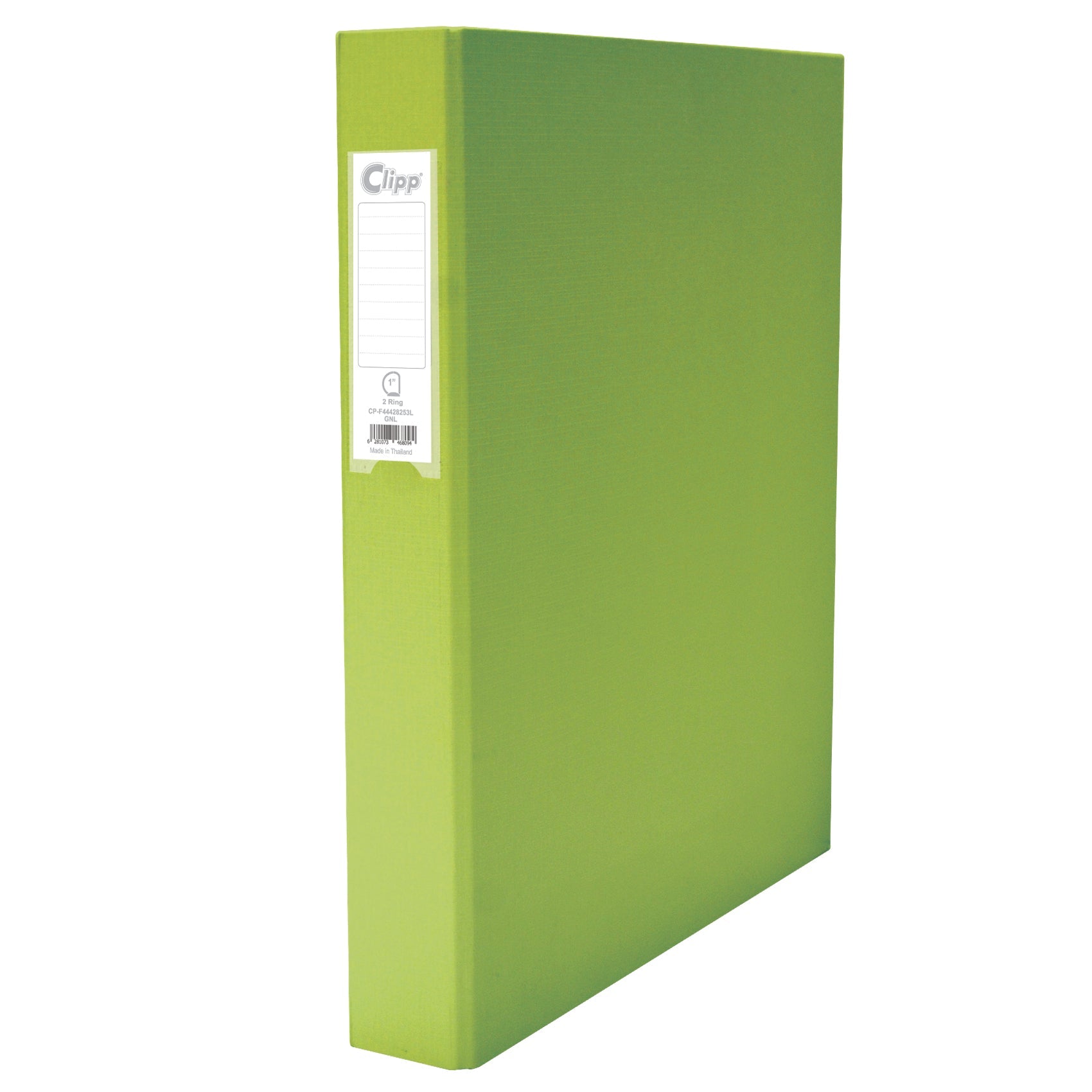 Clipp 2 Ring Binder D type A4 Green MY