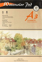Conda Pad Water Color 230g A3 12 Sheet CD A41213
