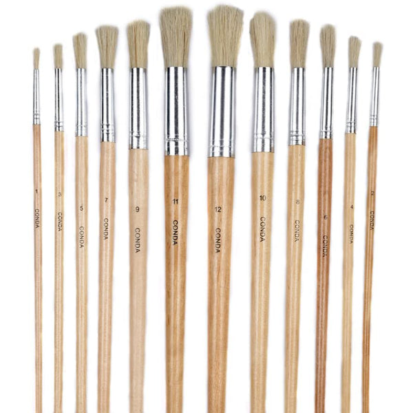 Conda Group Brush, natural hog bristle No.2 CD A100213 2