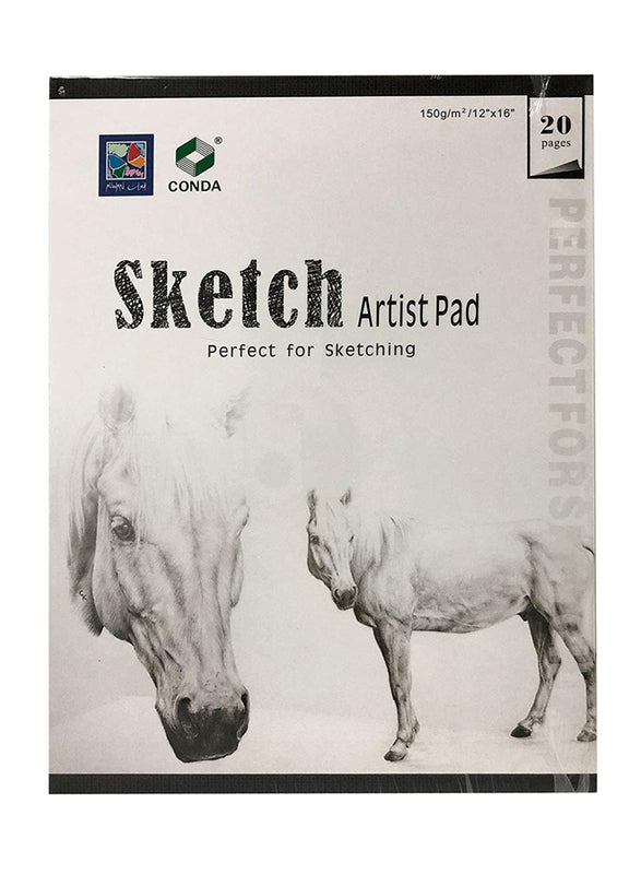 Conda Group Pad Sketch 150g 12 x 16 inch 20 Sheet CD A412222