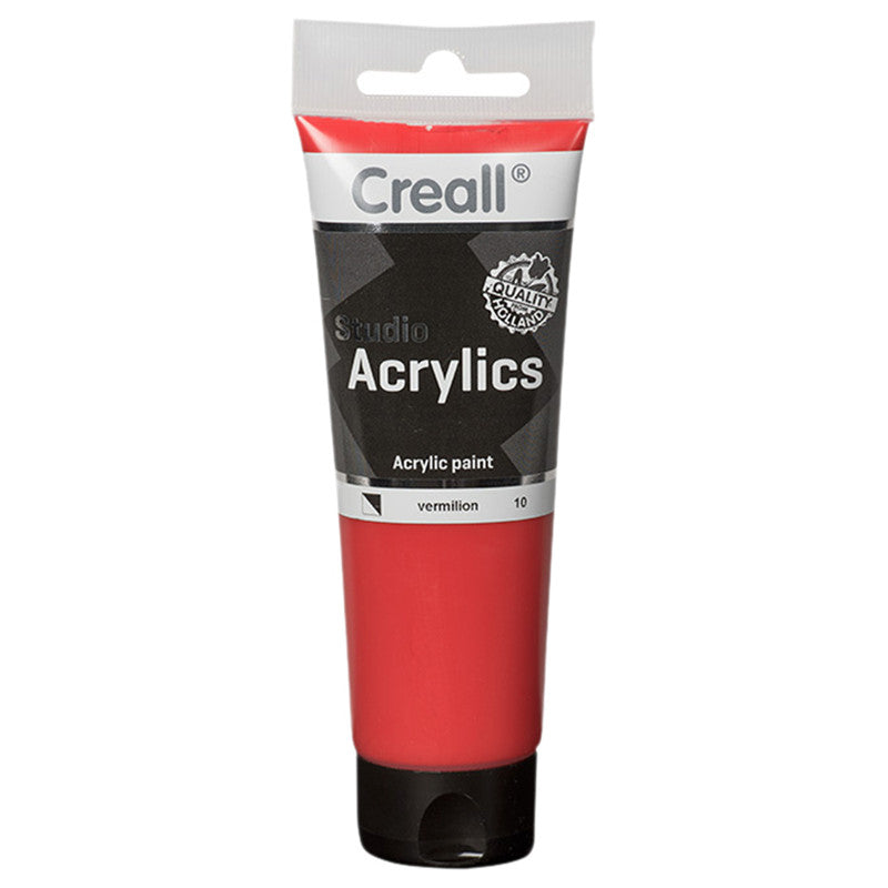 Creall ACRYLICS STUDIO tube 120ml 10 Vermillion CRL-33710