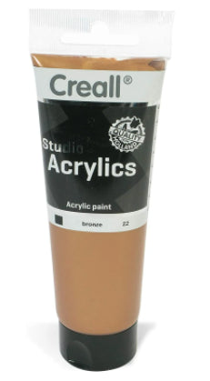 Creall Acrylics Studio tube 120ml 22 Bronze CRL-33722