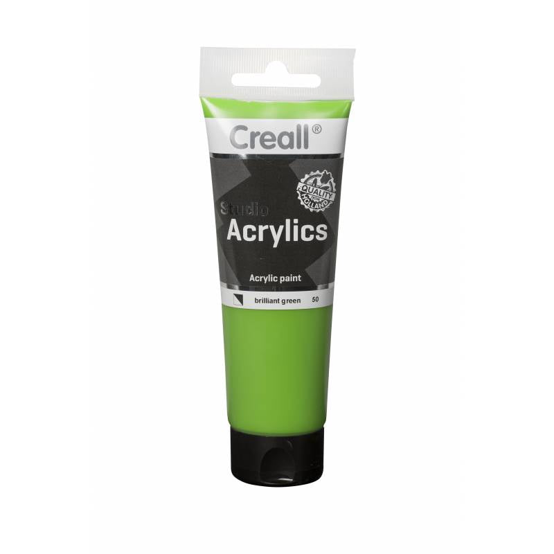 Creall ACRYLICS STUDIO tube 120ml 50 Brilliant green CRL-33750