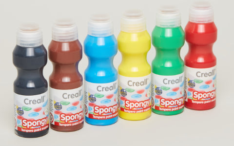 Creall Poster Color SPONGY Primary Set CRL-35026