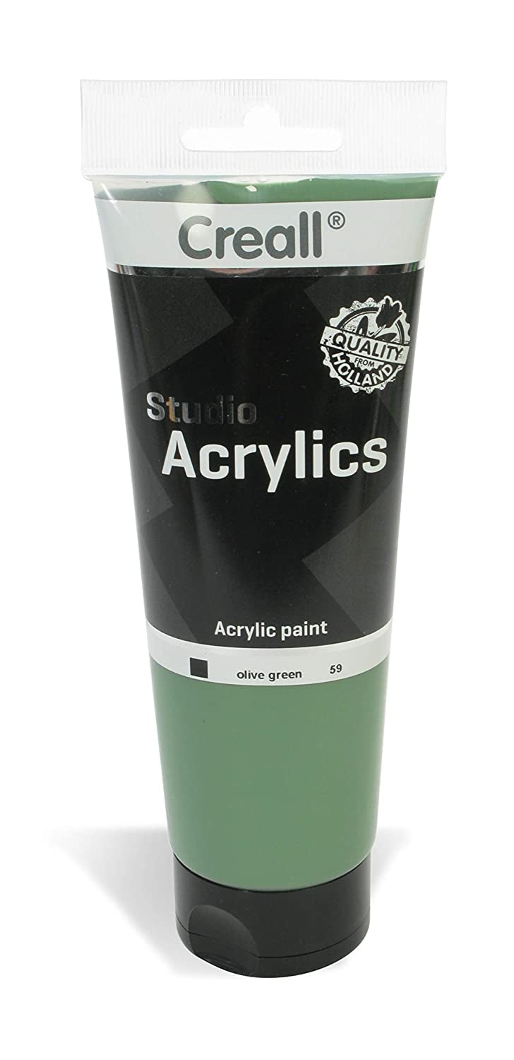 Creall ACRYLICS STUDIO tube 250ml 59 Olive green CRL-33659