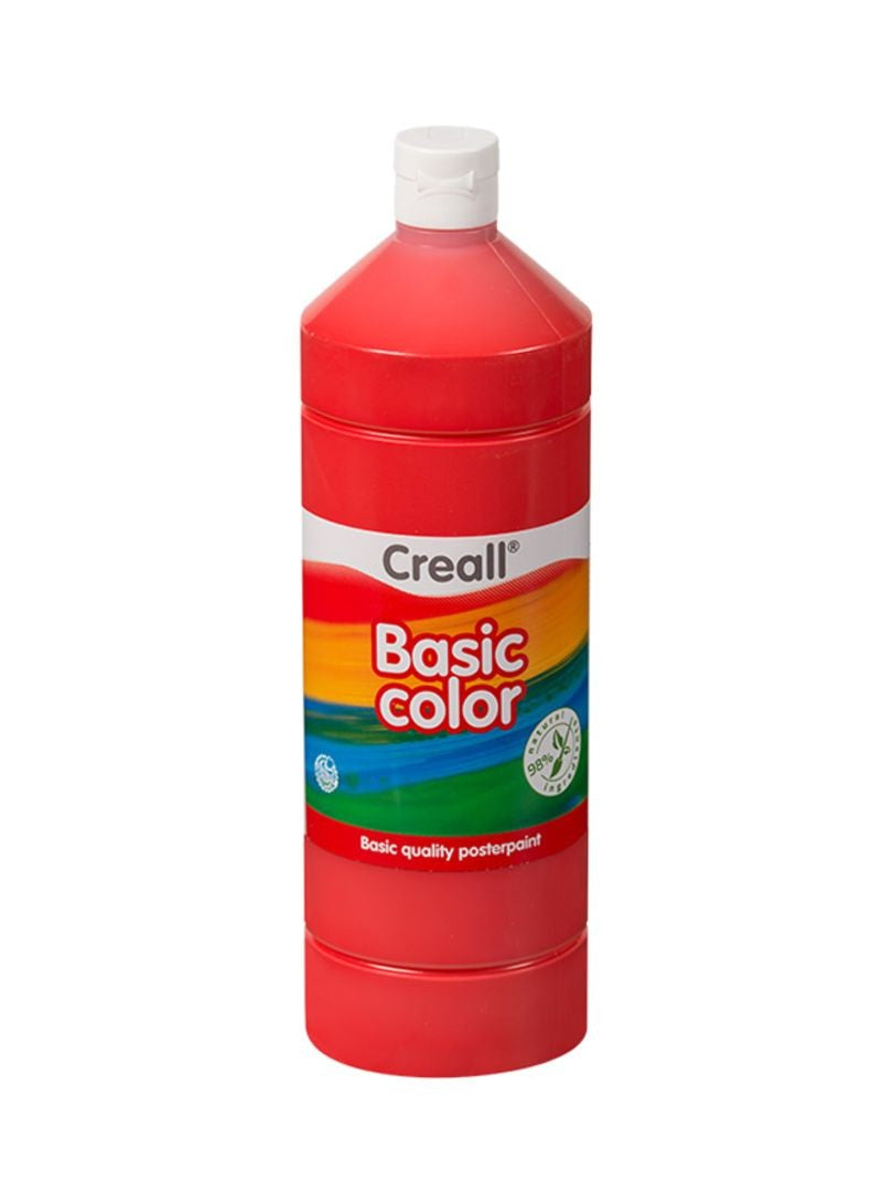 Creall Poster Color Basic Color 1000ml 07 Prime red CRL-01807