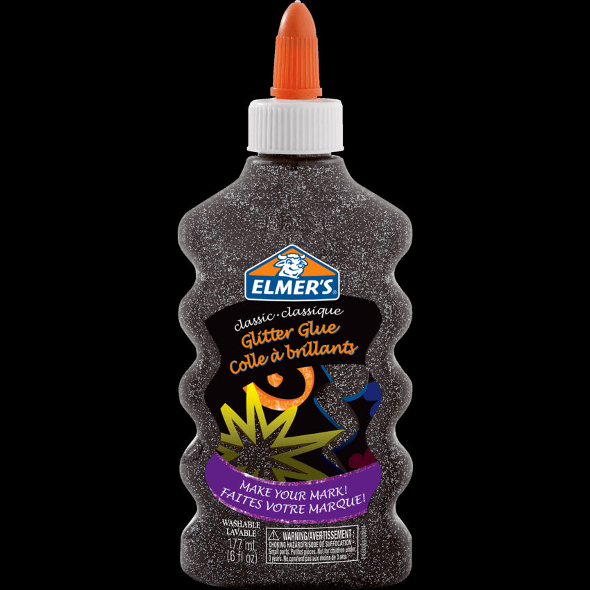 Elmer\\\'s Glitter Glue 177 ml Black EM-2109501